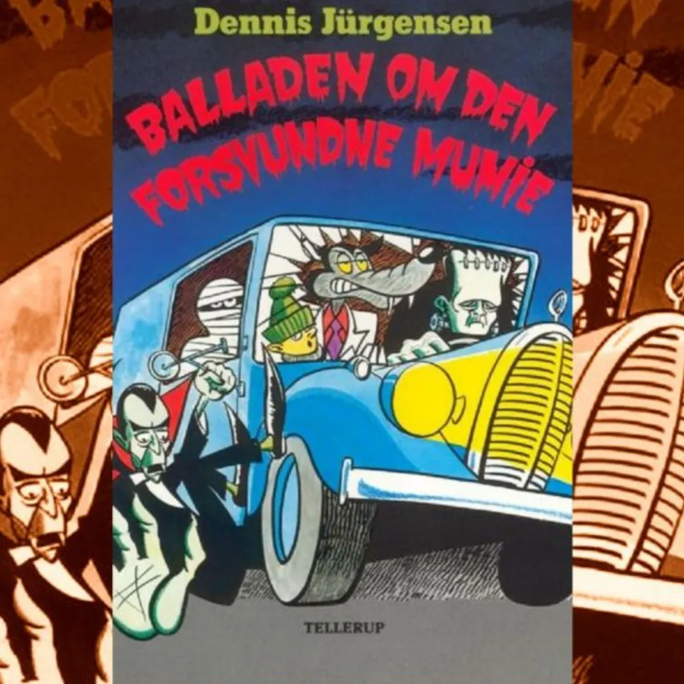 Freddy-serien -1: Balladen om den forsvundne mumie (Lydbog, zip_mp3, Dansk) af Dennis Jürgensen