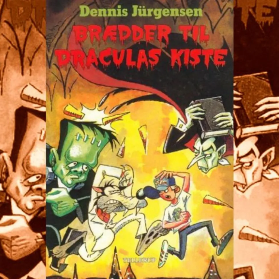 Freddy-serien -2: Brædder til Draculas kiste (Lydbog, zip_mp3, Dansk) af Dennis Jürgensen
