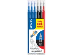 Frixion Clicker 0,7 refill ass (6) (Kontorartikler)