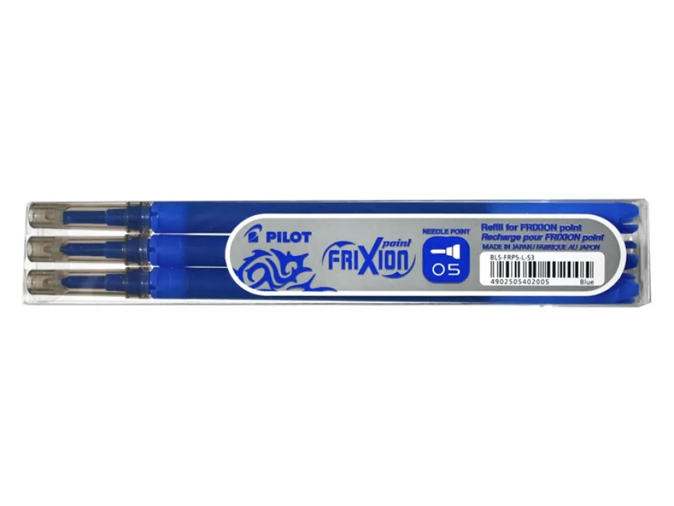 Frixion Clicker 0,5 refill blå (3) (Kontorartikler)