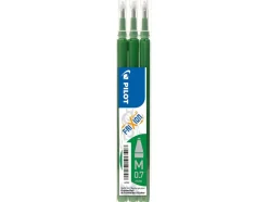 Frixion Clicker 0,7 refill grøn (3) (Kontorartikler)