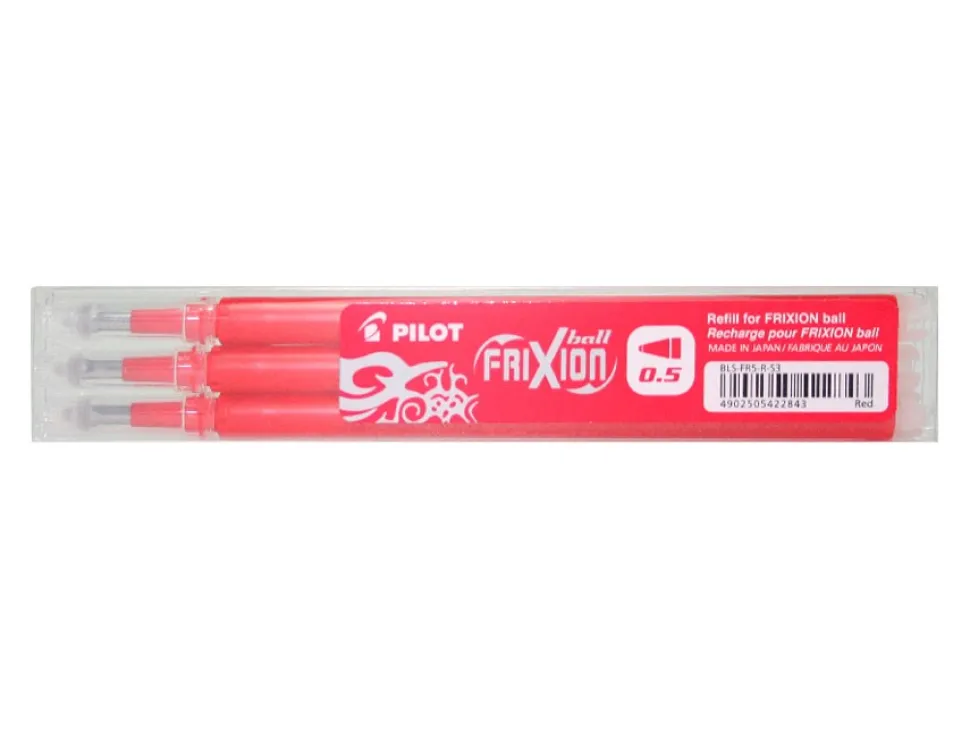 Frixion Clicker 0,5 refill rød (3) (Kontorartikler)