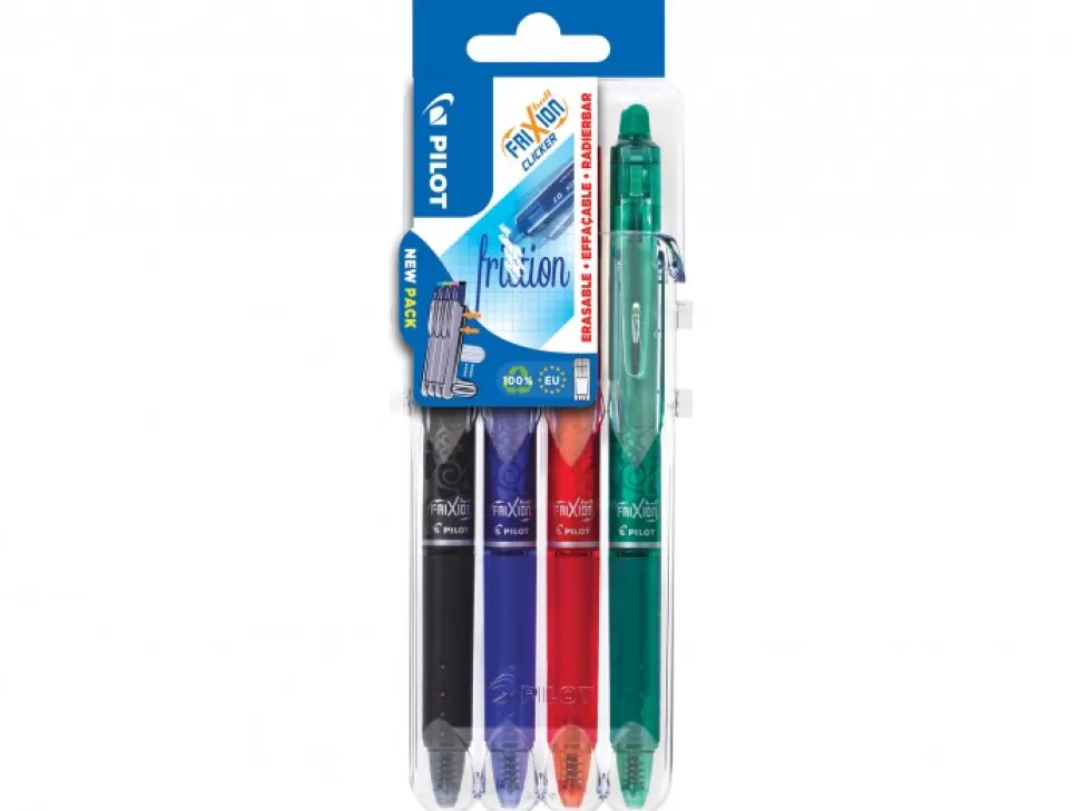 Frixion Clicker Set2Go 0,7 Basic ass (4) (Kontorartikler)