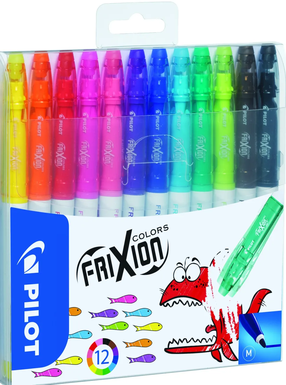 Frixion Colors 0,7 ass farver (12) (Kontorartikler)