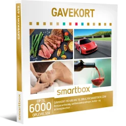 Gavekort 499: Gavekort til 499,- til brug på Smartbox hjemmeside (Oplevelsesgave, Gavekort)