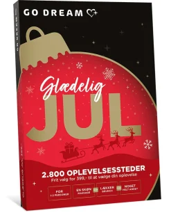 Go Dream: Glædelig jul! 399 (Oplevelsesgave, Gavekort)