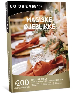 Go Dream: Magiske øjeblikke for to (Oplevelsesgave, Gavekort)