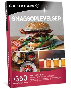 Go Dream: Smagsoplevelser (Oplevelsesgave, Gavekort)