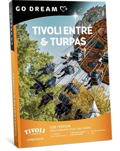 Go Dream: Tivoli entre og turpas (Oplevelsesgave, Gavekort)