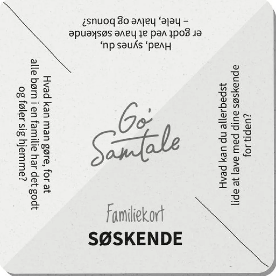 Go' Samtale: om livets store/små spørgsmål - Sammenbragte familier (Spil, Dansk)