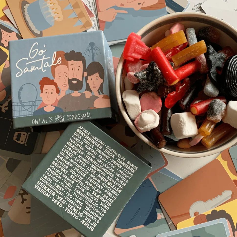 Go' Samtale: om livets store/små spørgsmål - Familieudgave (Spil, Dansk)