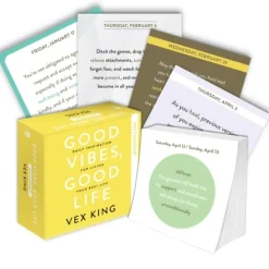 Good Vibes, Good Life Calendar 2025: Daily Inspiration for Living Your Best Life (Kalender, Calendar, Engelsk) af Vex King
