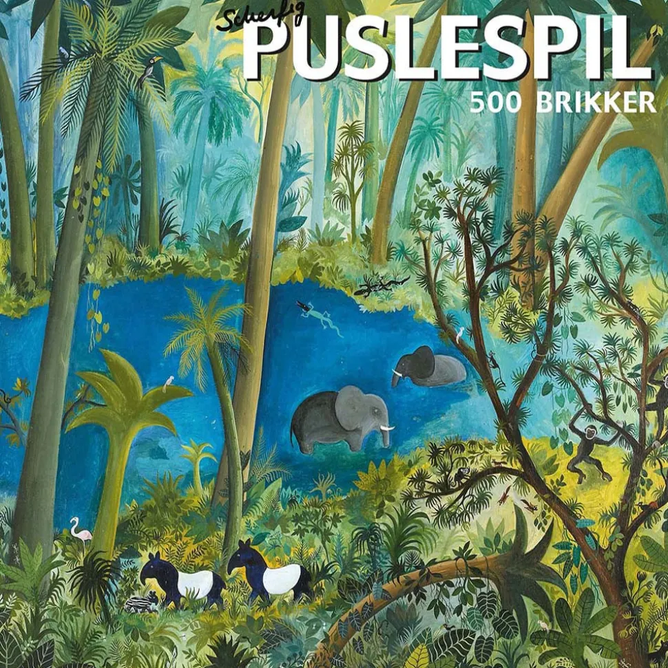 Hans Scherfig puslespil (Spil, Dansk)