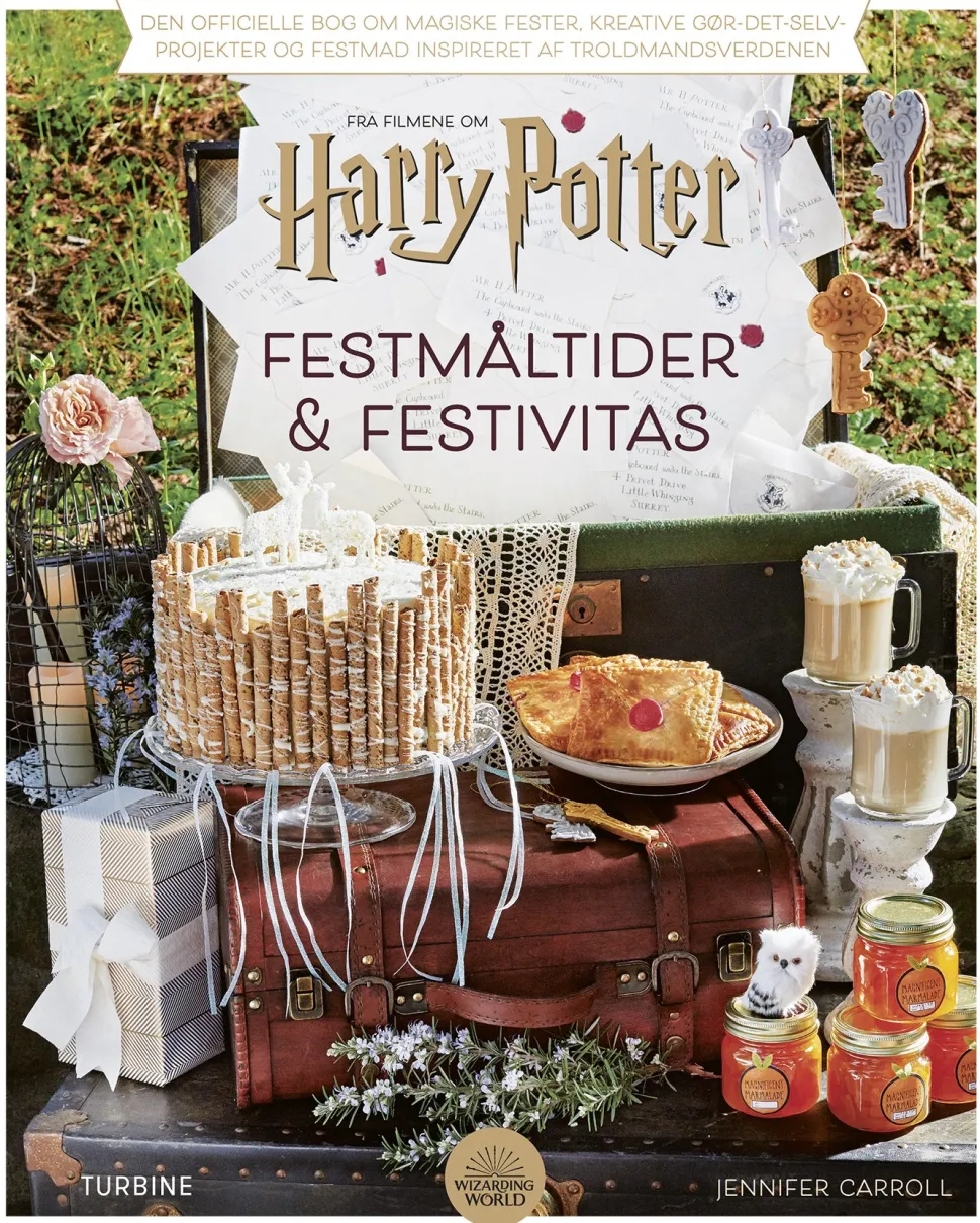 Harry Potter: Festmåltider og festivitas: Den officielle bog om magiske fester, kreat... (Bog, Hardback, Dansk)