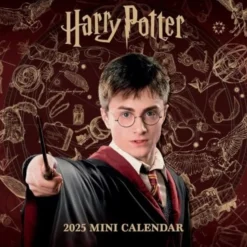 Harry Potter Mini Calendar 2025 (Kalender, Calendar, Engelsk)
