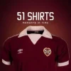 Heart of Midlothian, 51 Shirts: Moments in Time - [RODEKASSE/DEFEKT] (Bog, Hardback, Engelsk) af GRANT YOUNG