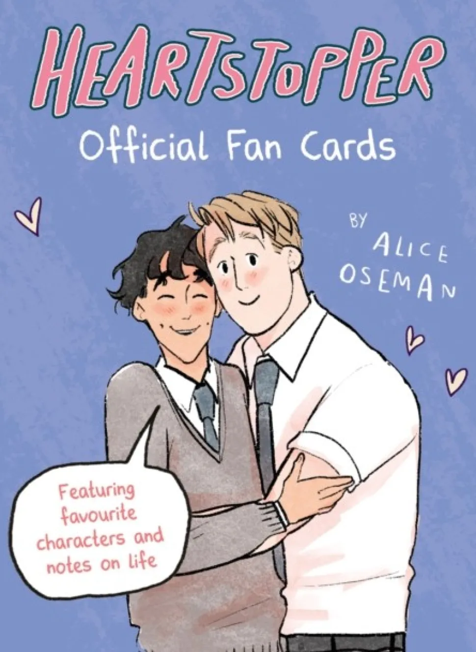 Heartstopper Official Fan Cards: Featuring characters from the graphic novels and Net... (Cards, Engelsk)