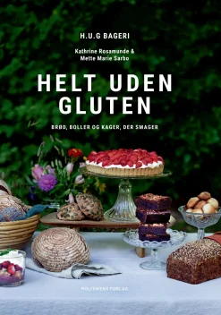 Helt uden gluten: Brød, boller og kager, der smager (Bog, Indbundet, Dansk) af Kathrine Rosamunde
