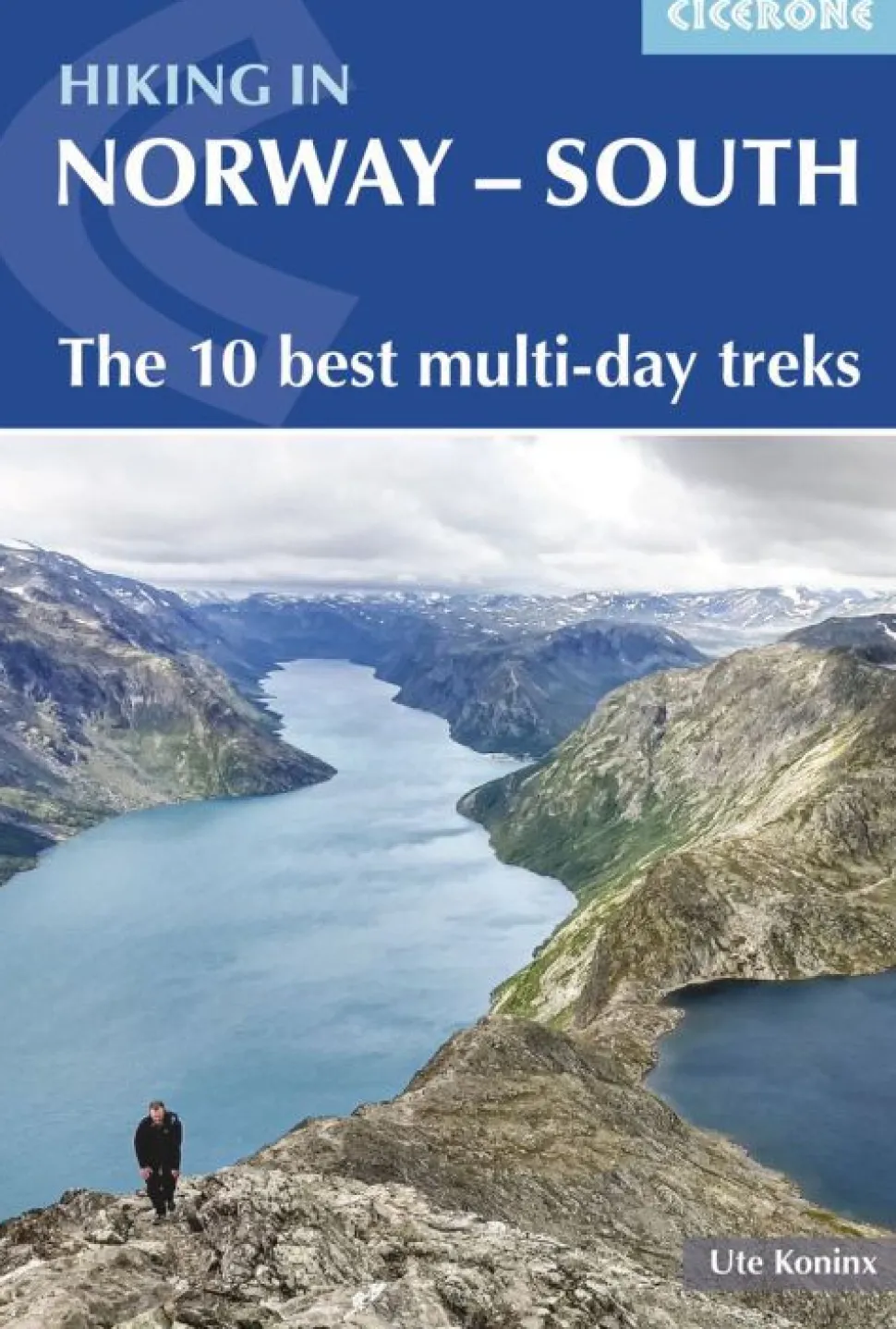 Hiking in Norway South: The 10 best multi-day trekking routes (Bog, Hæftet, Engelsk) af Ute Koninx