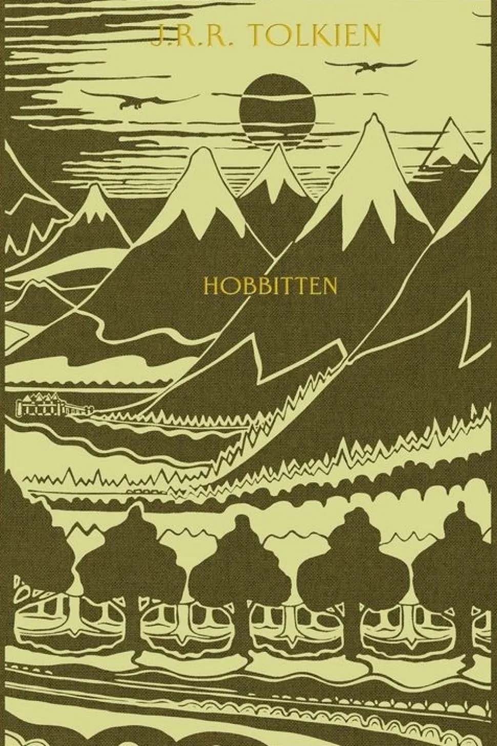 Hobbitten: eller Ud og hjem igen (Bog, Indbundet, Dansk) af J. R. R. Tolkien