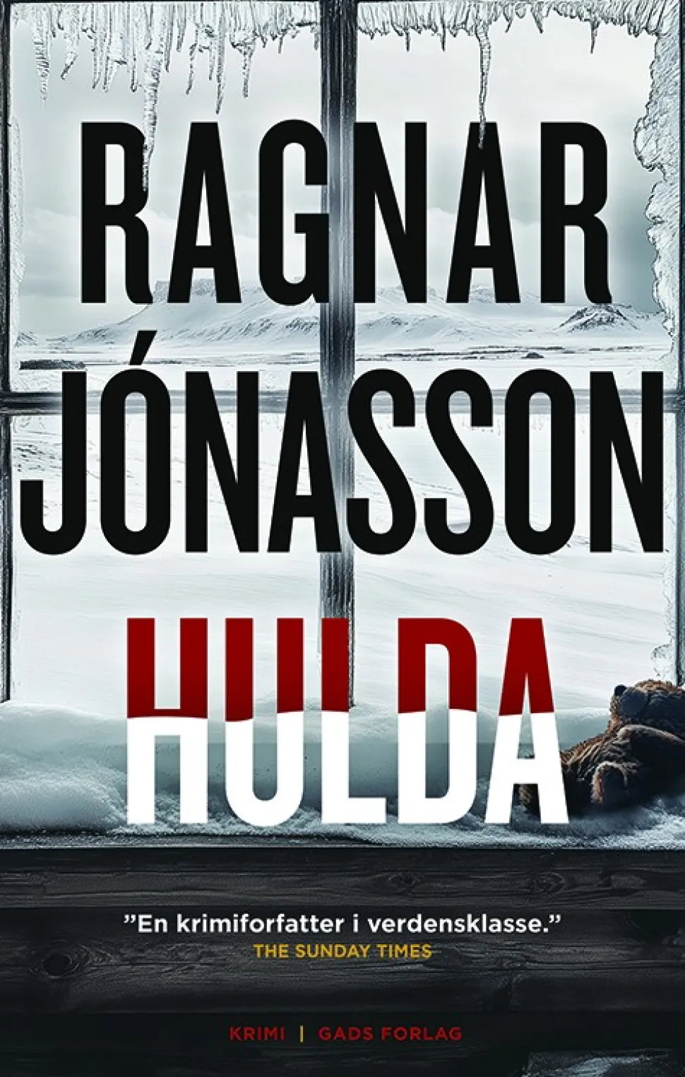 Hulda (Indbundet, Dansk) af Ragnar Jónasson