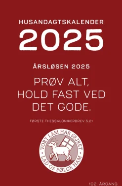 Husandagtskalender 2025 (Bog, Hæftet, Dansk)