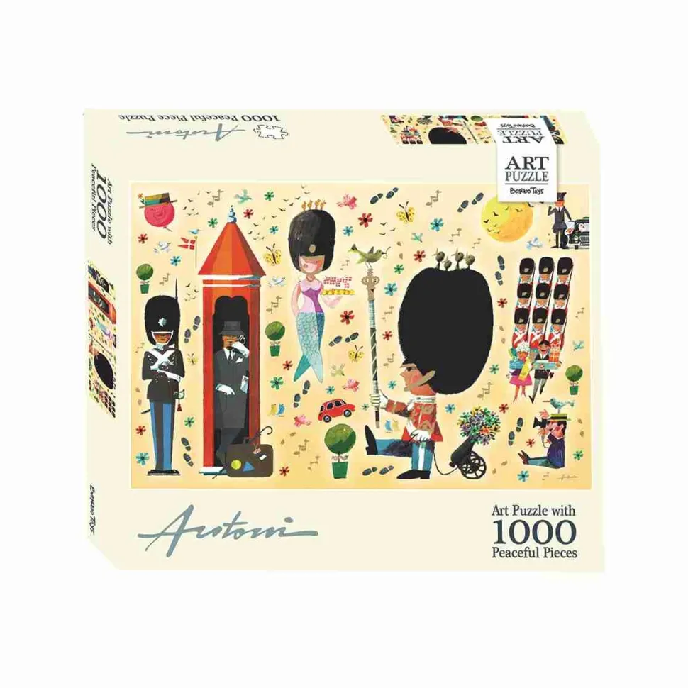 Ib Antoni - Art Puslespil - Den Kongelige Livgarde- 1000 brikker - FSC (Spil, Dansk)