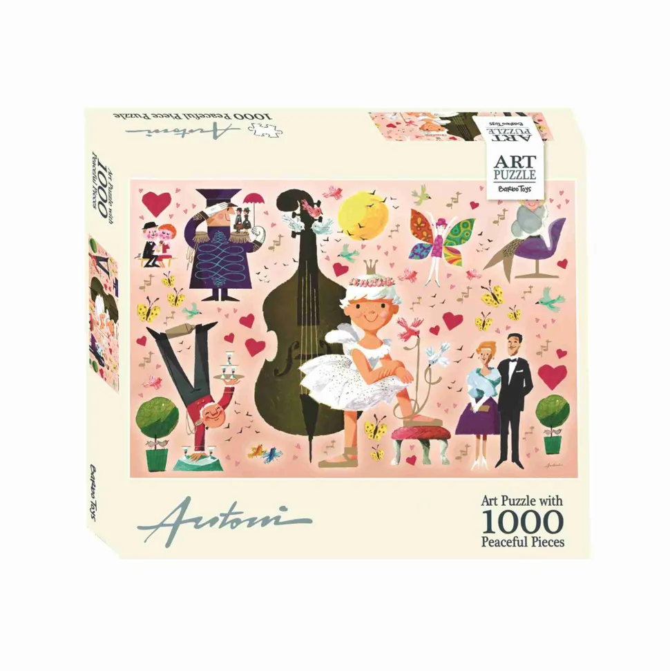 Ib Antoni - Art Puslespil - Ballerina - 1000 brikker - FSC (Spil, Dansk)
