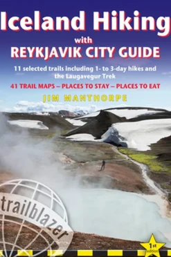 Iceland Hiking - with Reykjavik City Guide: 11 selected trails including the Laugaveg... (Bog, Hæftet, Engelsk)