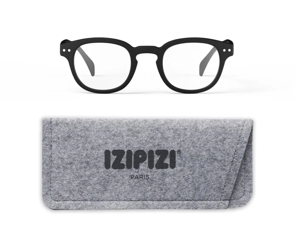 Izipizi: #C Læsebrille Black +1,5 (Læsebriller)