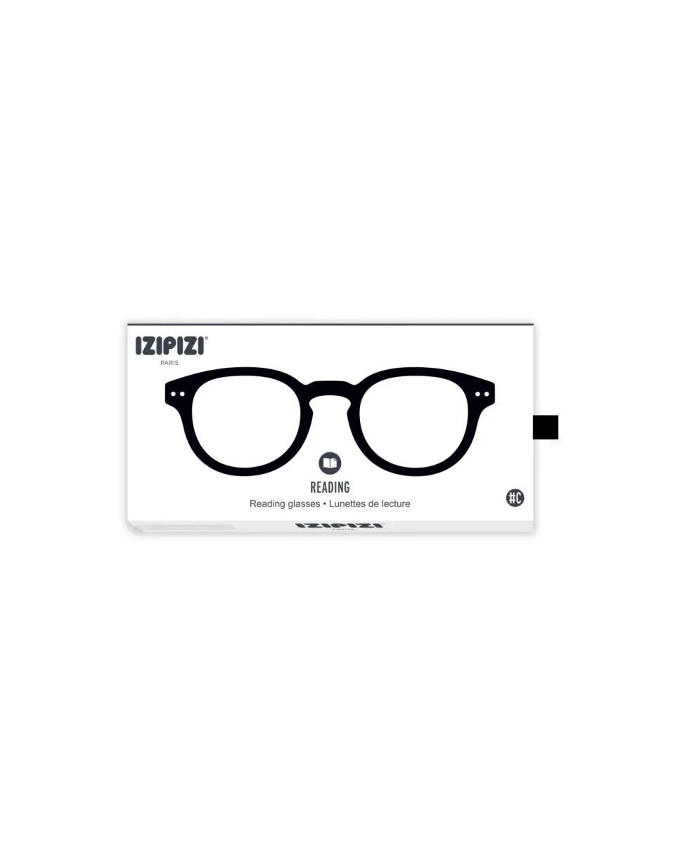 Izipizi: #D Læsebrille Black +3 (Læsebriller)