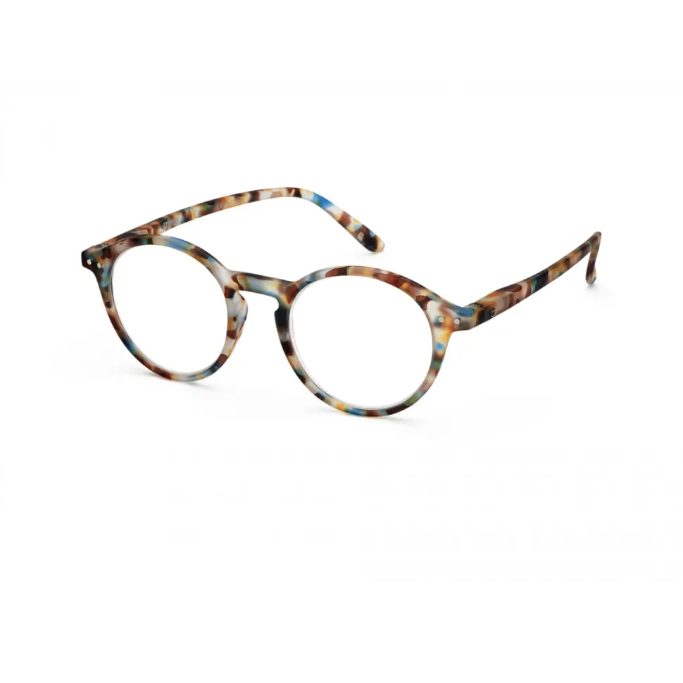 Izipizi: #D Læsebrille Blue Tortoise +2 (Læsebriller)