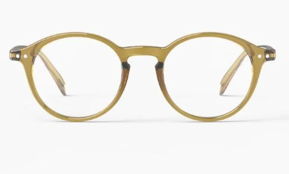 Izipizi: #D Læsebrille Golden Green +2 (Læsebriller)