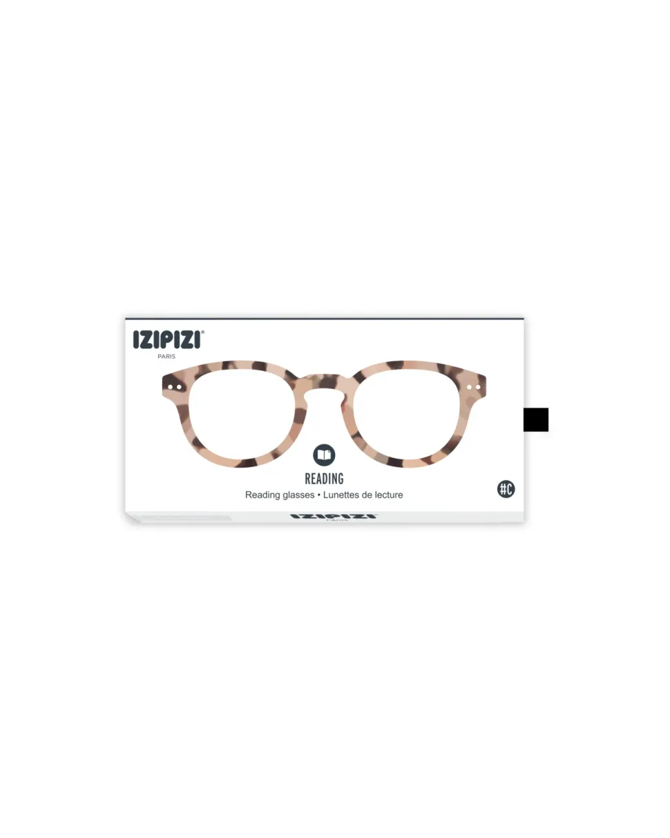Izipizi: #D Læsebrille Light Tortoise +2 (Læsebriller)