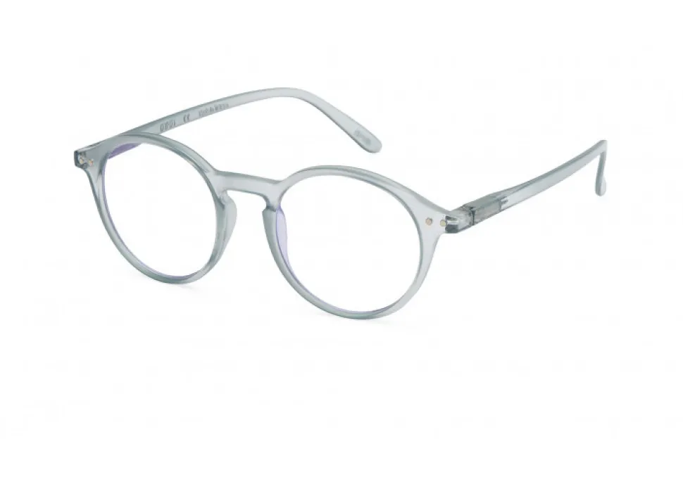 Izipizi #D skærmbrille (+0, Frosted Blue) (Skærmbrille)