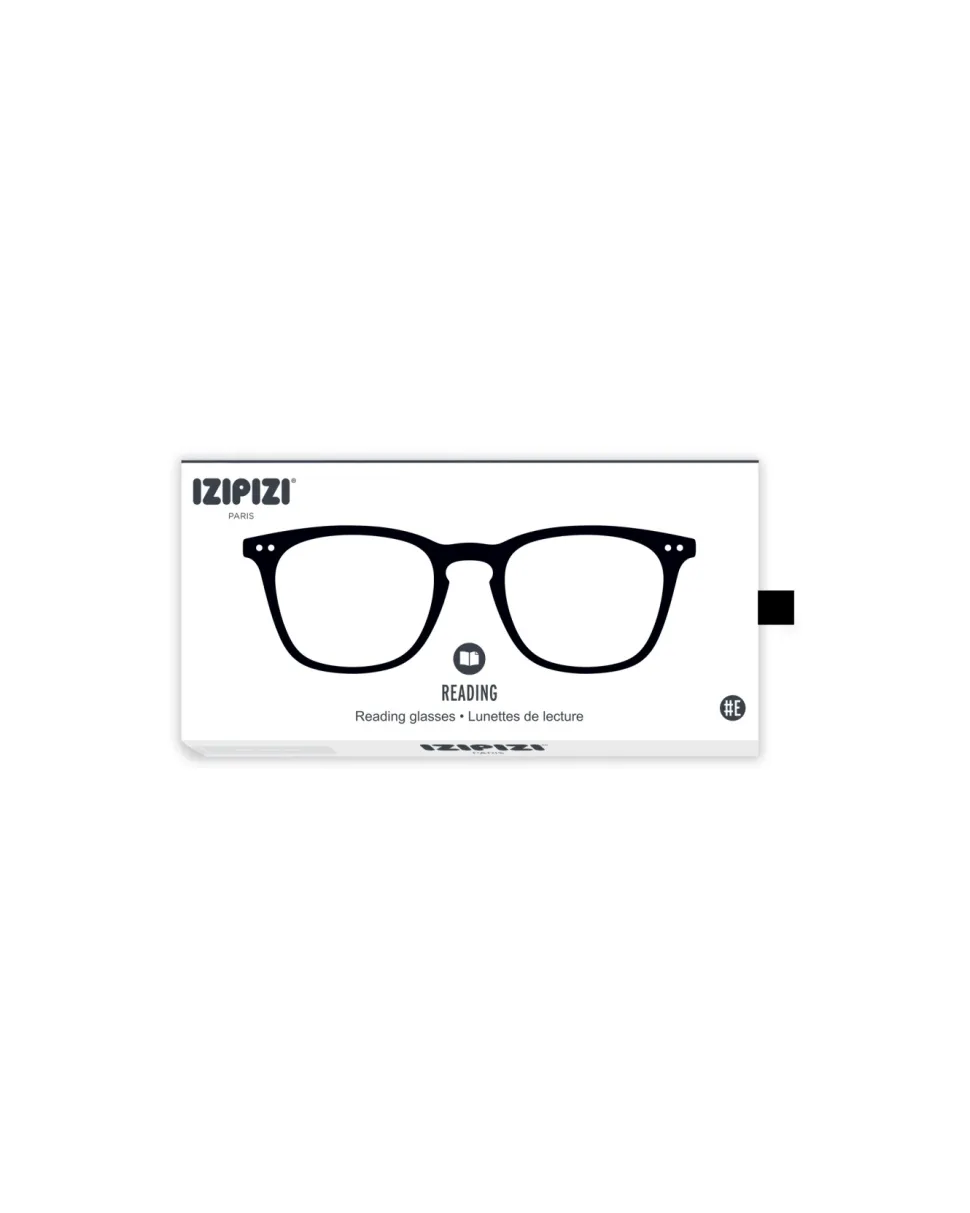Izipizi: #E Læsebrille Black +3 (Læsebriller)