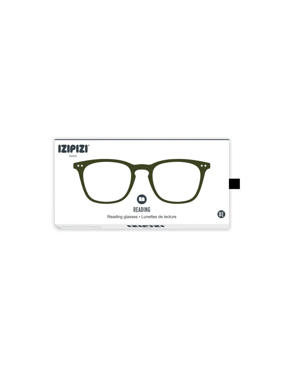 Izipizi: #E Læsebrille Kaki Green +2,5 (Læsebriller)