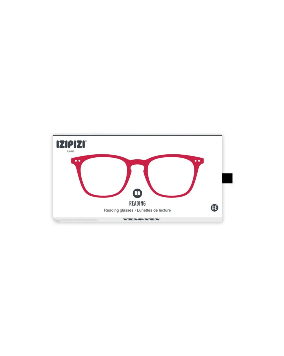 Izipizi: #E Læsebrille Red +1,5 (Læsebriller)