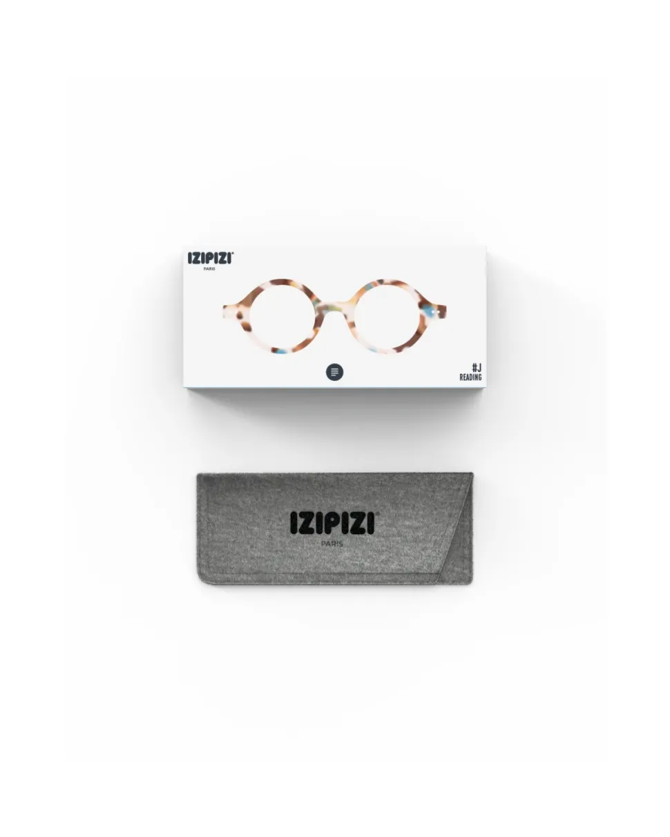 Izipizi: #J Læsebrille Blue Tortoise +1,5 (Læsebriller)