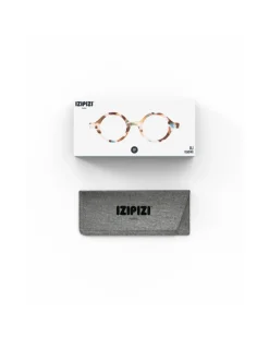 Izipizi: #J Læsebrille Blue Tortoise +3 (Læsebriller)