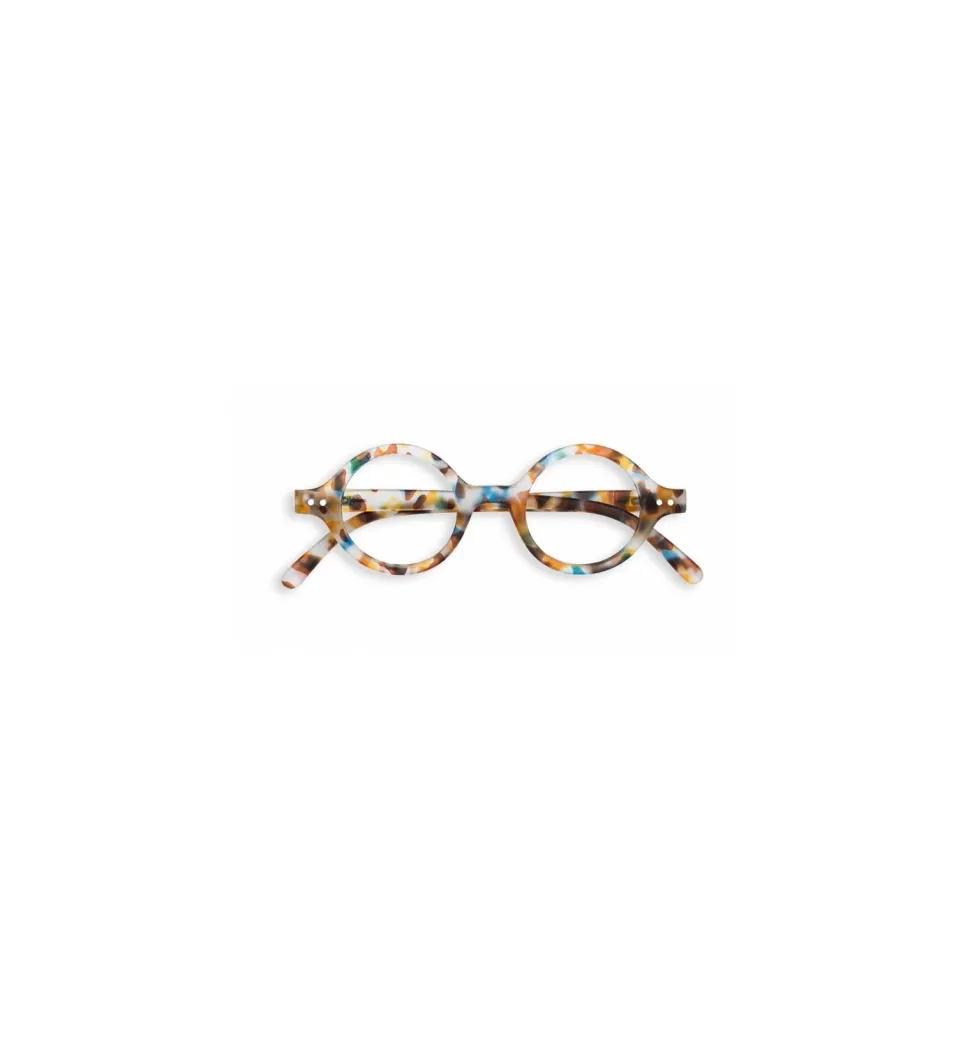 Izipizi: #J Læsebrille Blue Tortoise +2 (Læsebriller)