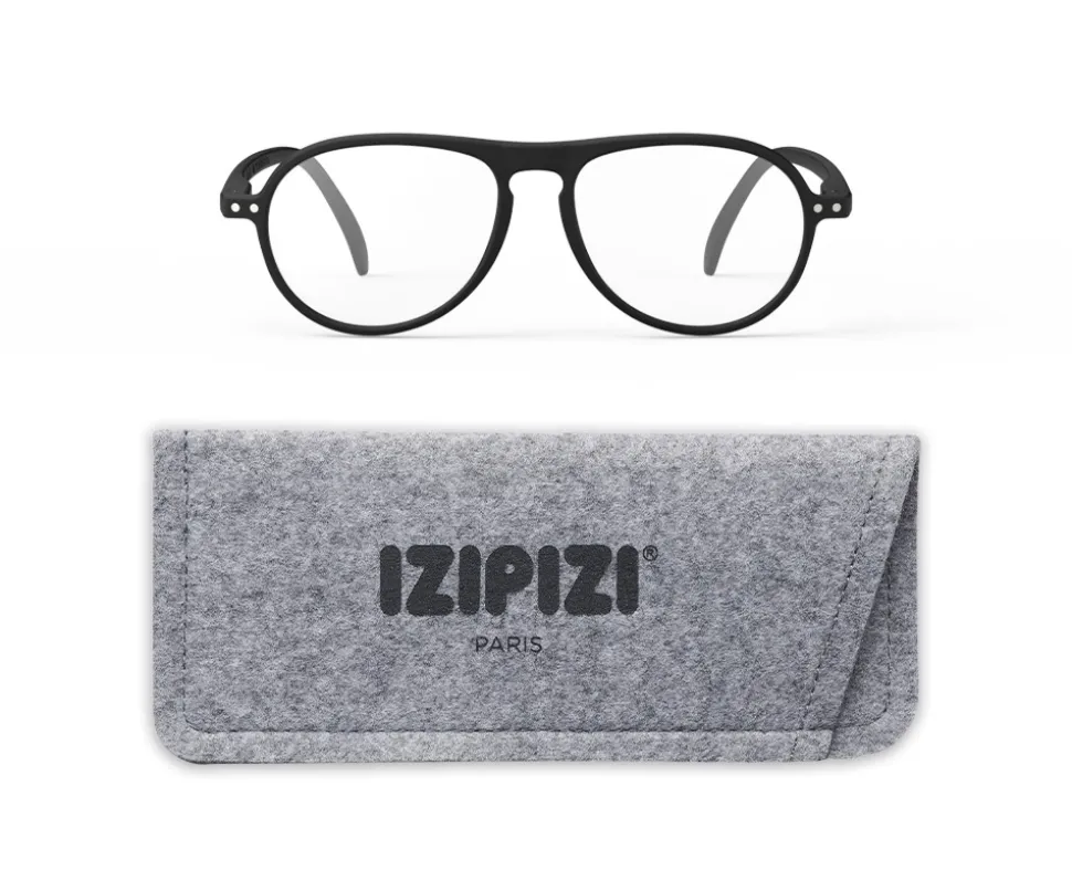 Izipizi: Læsebrille K Black +3 (Læsebriller)