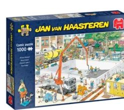 Jan van Haasteren Comic Puzzle - Almost Ready - 1000 brikker (Spil)