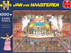 Jan van Haasteren Comic Puzzle - Melodi Grand Prix - 1000 Brikker (Spil)