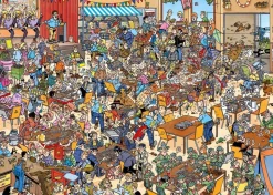 Jan van Haasteren Comic Puzzle - National Championship - 1000 brikker (Spil)