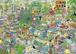 Jan van Haasteren Comic Puzzle - The Garden Centre - 1000 brikker (Spil)