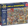 Jan van Haasteren Comic Puzzle - Hockey Championship - 1000 brikker (Spil)
