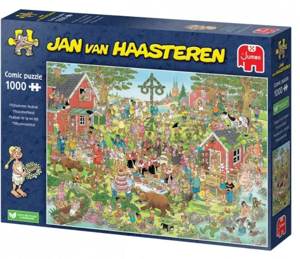 Jan Van Haasteren Puslespil Midsommer festival (Spil)