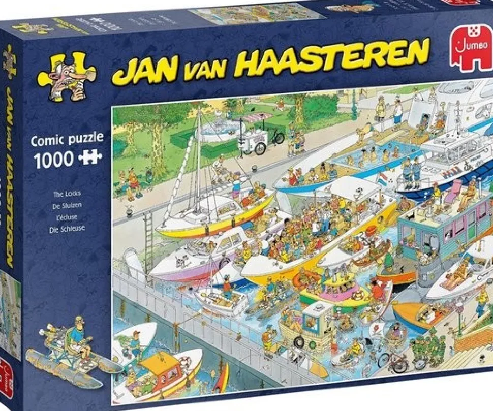 Jan Van Haasterren Puslespil Slusen 1000 Brikker (Spil)