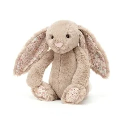 Jellycat Bashful Kanin, Bea Blossom lille 18 cm